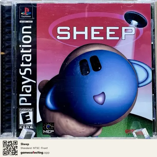 Sheep PlayStation, NTSC box front