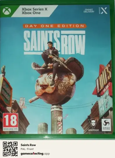 Saints Row Xbox Series X, PAL box front