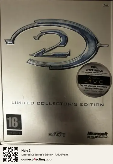 Halo 2 Xbox, PAL box front