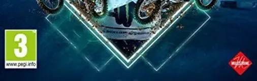 Monster Energy Supercross 4, the PEGI square on its front
