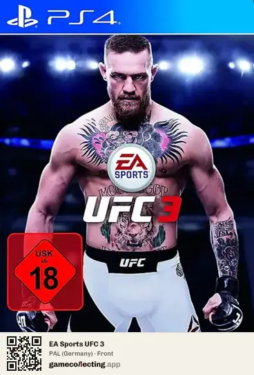 EA Sports UFC 3 PlayStation 4, Germany box front