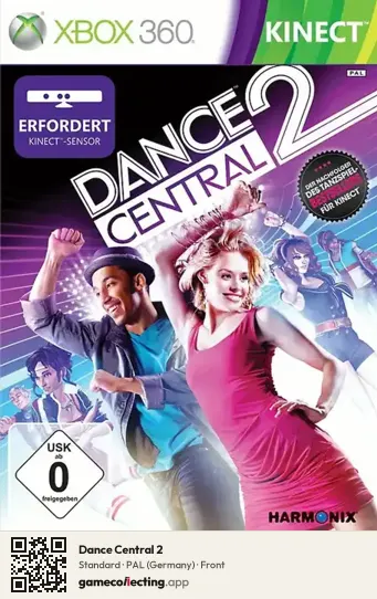 Dance Central 2 Xbox 360, Germany box front
