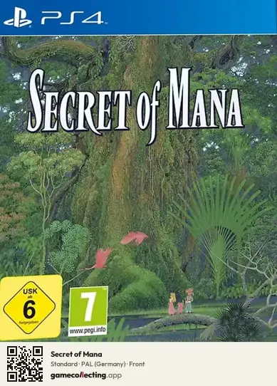 Secret of Mana PlayStation 4, Germany box front