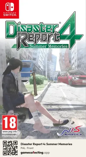 Disaster Report 4: Summer Memories Nintendo Switch, PAL box front