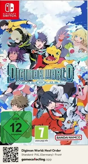 Digimon World: Next Order Nintendo Switch, Germany box front