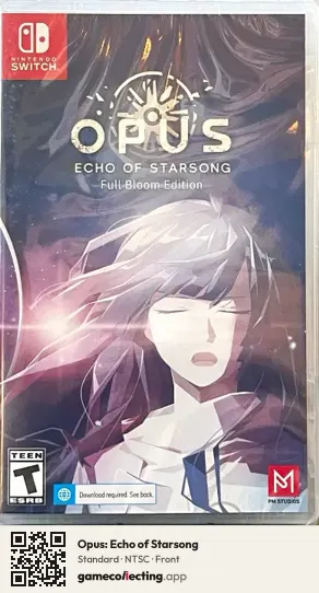 Opus: Echo of Starsong Nintendo Switch, NTSC box front