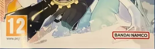 Digimon Story Time Stranger, the PEGI square on its front