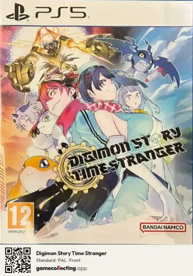 Digimon Story Time Stranger PlayStation 5, PAL box front