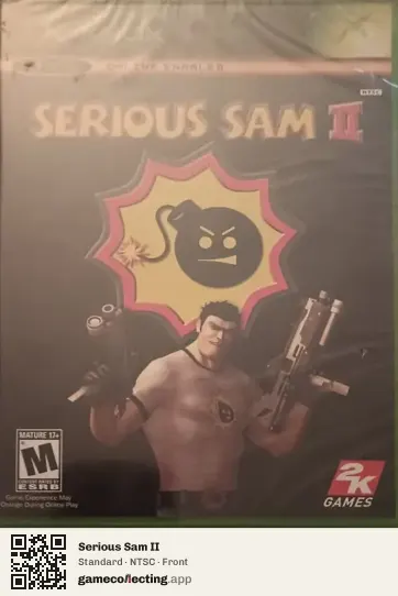 Serious Sam II Xbox, NTSC box front