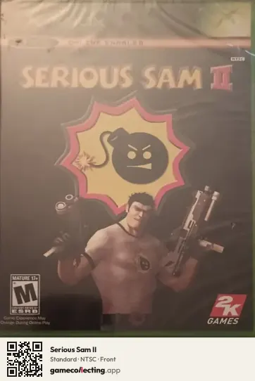 Serious Sam II Xbox, NTSC box front