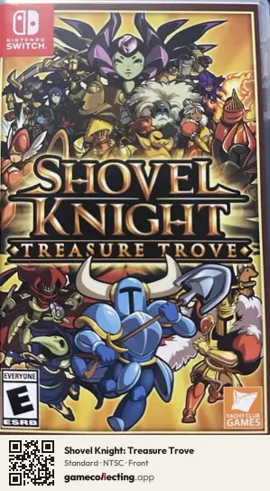 Shovel Knight: Treasure Trove Nintendo Switch, NTSC box front