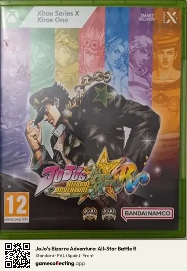 JoJo's Bizarre Adventure: All-Star Battle R Xbox Series X, Spain box front