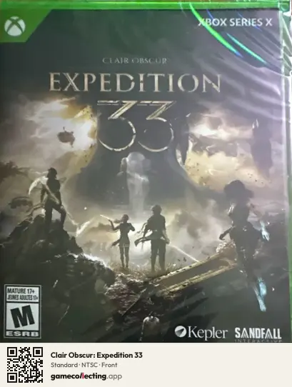 Clair Obscur: Expedition 33 Xbox Series X, NTSC box front