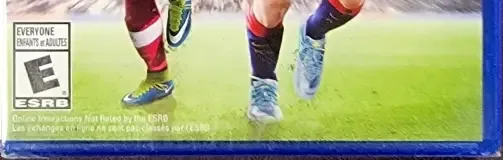 FIFA 16, the ESRB box on its front
