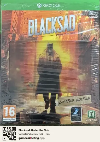 Blacksad: Under the Skin Xbox One, PAL box front