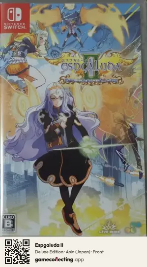 Espgaluda II Nintendo Switch, Asia box front