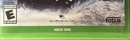 SnowRunner, the ESRB box on its front