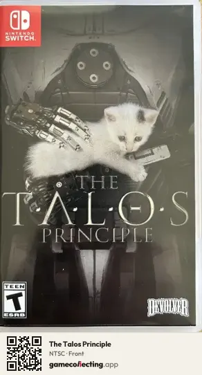 The Talos Principle Nintendo Switch, NTSC box front