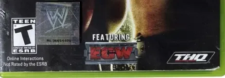 WWE SmackDown vs. Raw 2009, the ESRB box on its front
