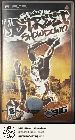 NBA Street Showdown PlayStation Portable, NTSC box front