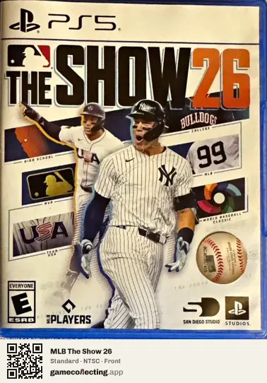 MLB The Show 26 PlayStation 5, NTSC box front