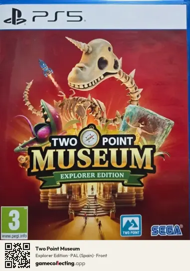 Two Point Museum PlayStation 5, Spain box front