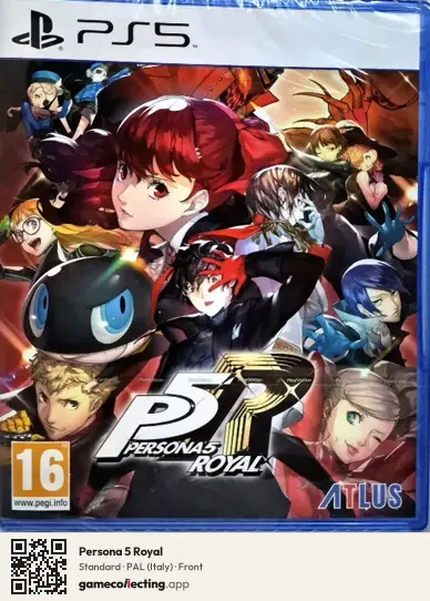 Persona 5 Royal PlayStation 5, Italy box front
