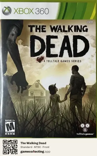 The Walking Dead Xbox 360, NTSC box front