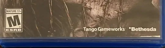 The Evil Within, the ESRB box on its front
