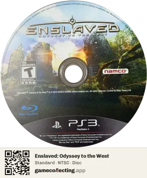 Enslaved: Odyssey to the West PlayStation 3, NTSC disc