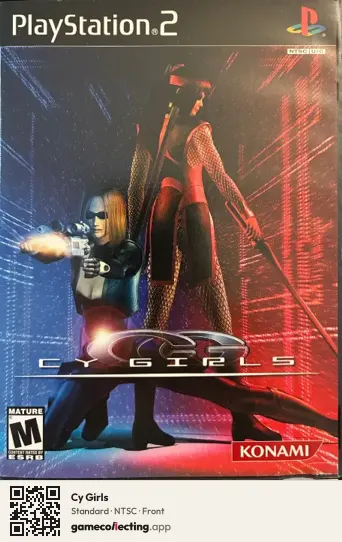 Cy Girls PlayStation 2, NTSC box front