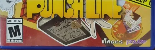 Punch Line, the ESRB box on its front