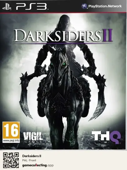 Darksiders II PlayStation 3, PAL box front