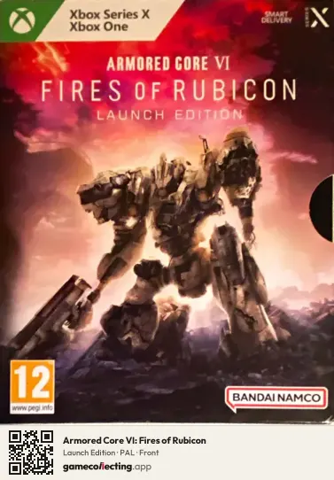 Armored Core VI: Fires of Rubicon Xbox Series X, PAL box front