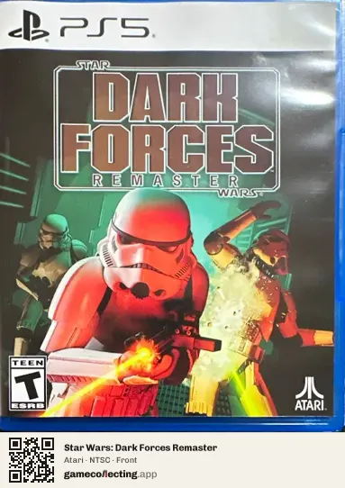 Star Wars: Dark Forces Remaster PlayStation 5, NTSC box front