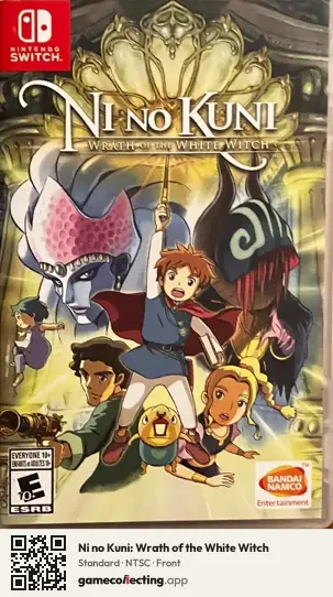 Ni no Kuni: Wrath of the White Witch Nintendo Switch, NTSC box front