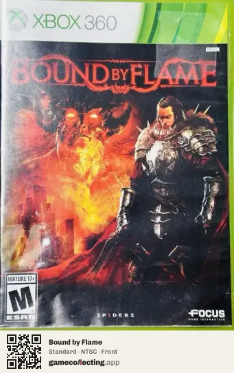 Bound by Flame Xbox 360, NTSC box front