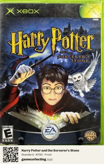 Harry Potter and the Sorcerer's Stone Xbox, NTSC box front