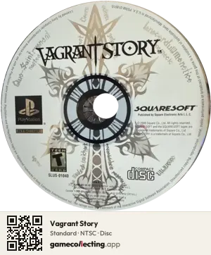 Vagrant Story PlayStation, NTSC disc