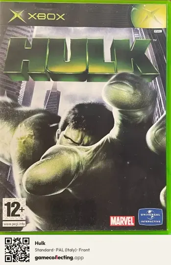 Hulk Xbox, Italy box front