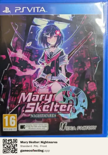 Mary Skelter: Nightmares PlayStation Vita, PAL box front