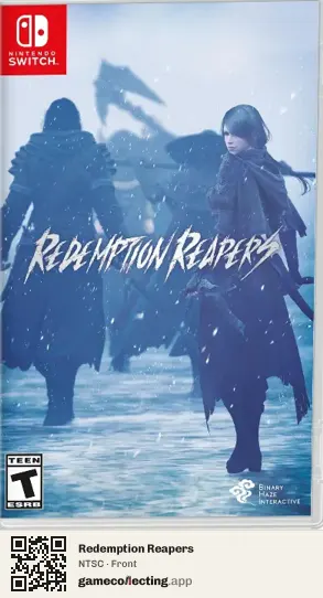 Redemption Reapers Nintendo Switch, NTSC box front