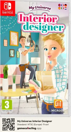 My Universe: Interior Designer Nintendo Switch, Europe box front