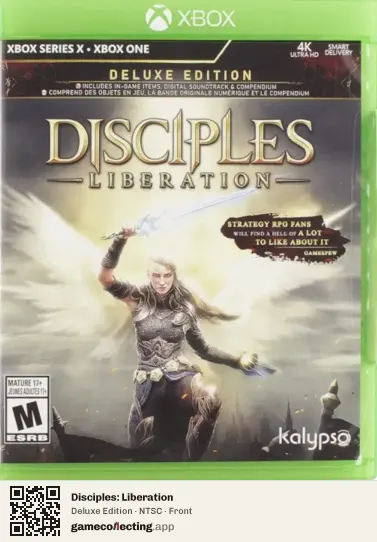 Disciples: Liberation Xbox Series X, NTSC box front