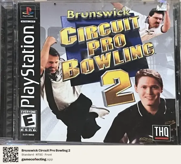 Brunswick Circuit Pro Bowling 2 PlayStation, NTSC box front