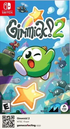 Gimmick! 2 Nintendo Switch, NTSC box front