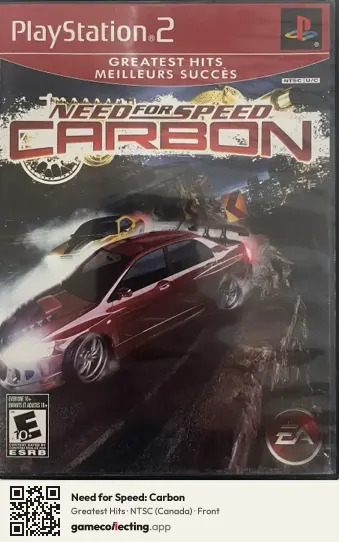 Need for Speed: Carbon PlayStation 2, Canada box front