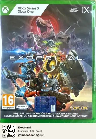 Exoprimal Xbox Series X, PAL box front