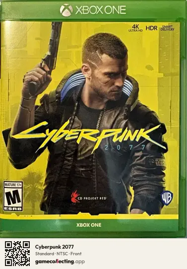 Cyberpunk 2077 Xbox One, NTSC box front