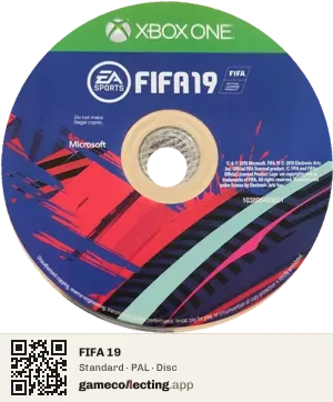 FIFA 19 Xbox One, PAL disc